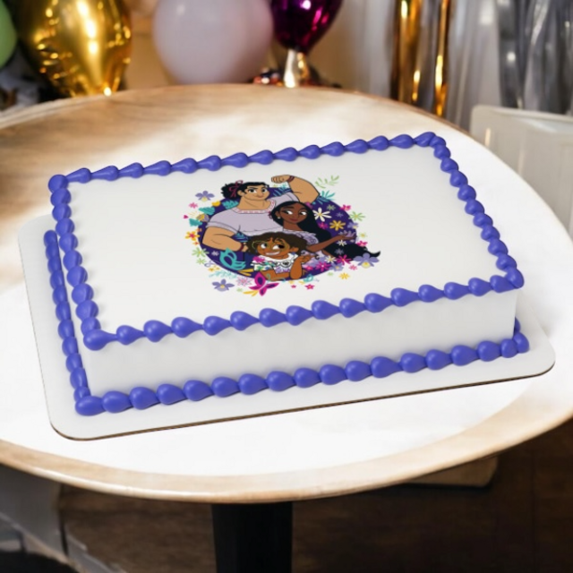 Disney Encanto Sister Goals PhotoCake® Edible Image® Cake