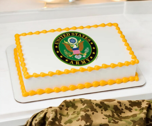 U.S. Army Edible Image® Cake