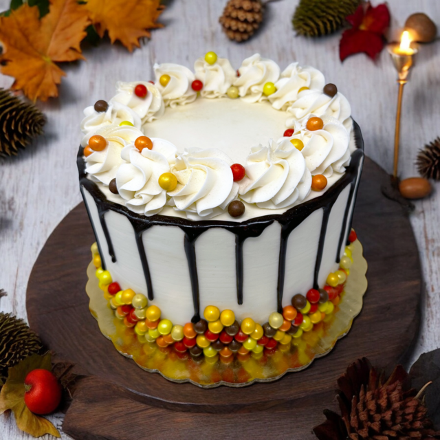 Fall Candies Cake