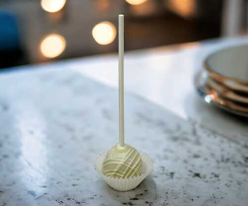 White Almond Cake Pop