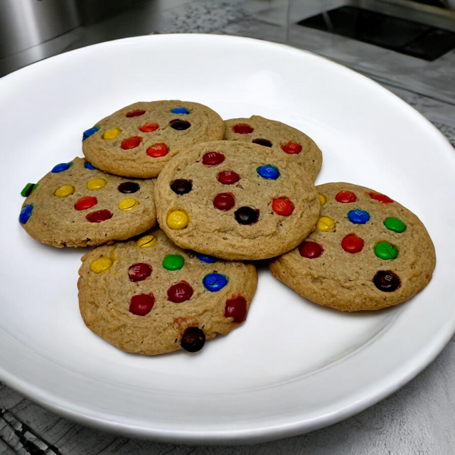 Gourmet M & M's Sugar Cookies