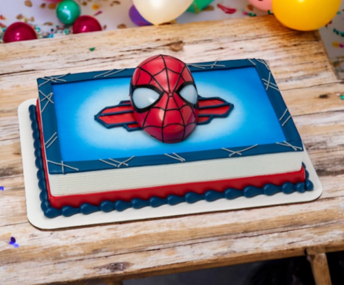 Marvel's Spider-Man Ultimate Light Up Eyes DecoSet® Kit Cake