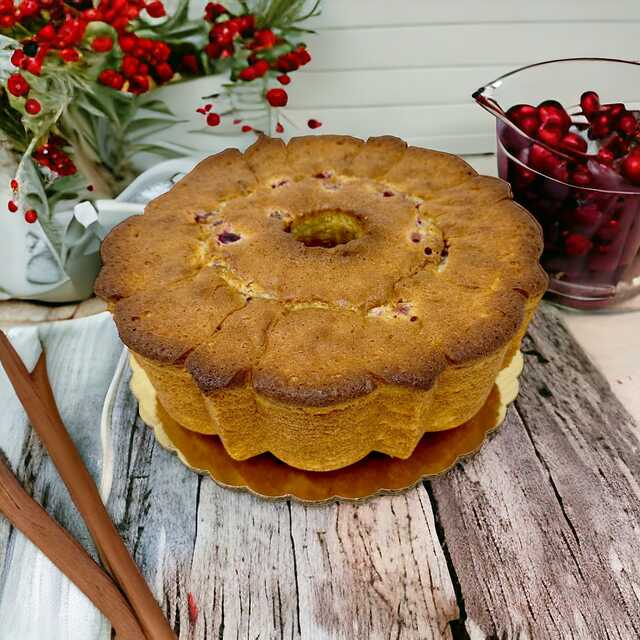 Shipper - Cranberry Pound Cake 