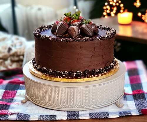 Chocolate Ganache Grooms Cake