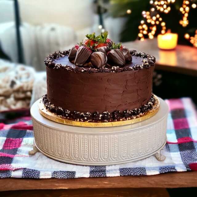 Chocolate Ganache Grooms Cake