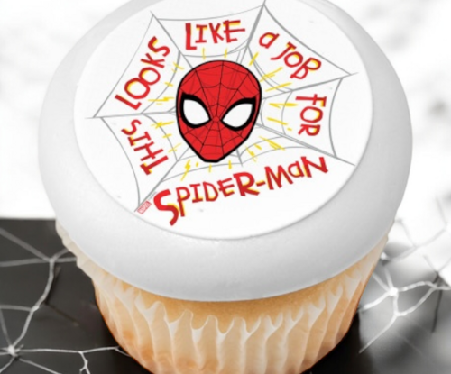 Marvel's Spider-Man™ A Job for Spider-Man PhotoCake® Edible Image® Cupcakes (12 Cupcakes)