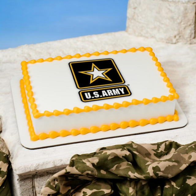 United States Army® PhotoCake® Edible Image® Cake