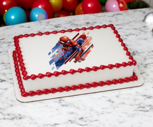 Marvel's Spider-Man™ Great Responsibility PhotoCake® Edible Image® Cake