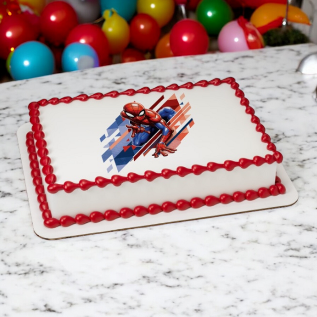 Marvel's Spider-Man™ Great Responsibility PhotoCake® Edible Image® Cake