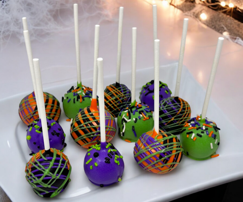 Halloween Cake Pops (12 Cake Balls)