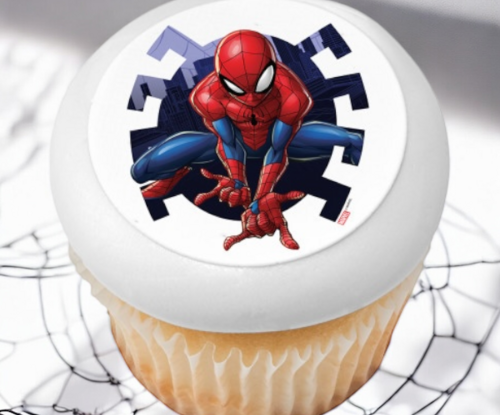 Marvel's Spider-Man™ Web PhotoCake® Edible Image® (12 Cupcakes)