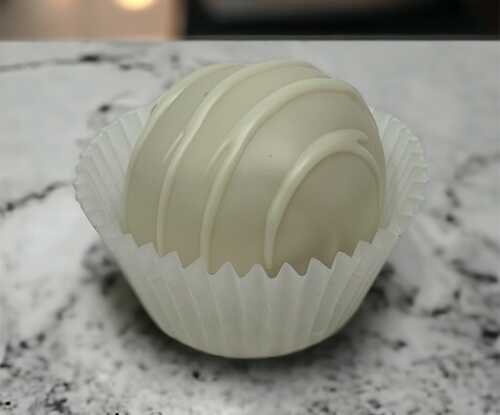 White Almond Cake Ball