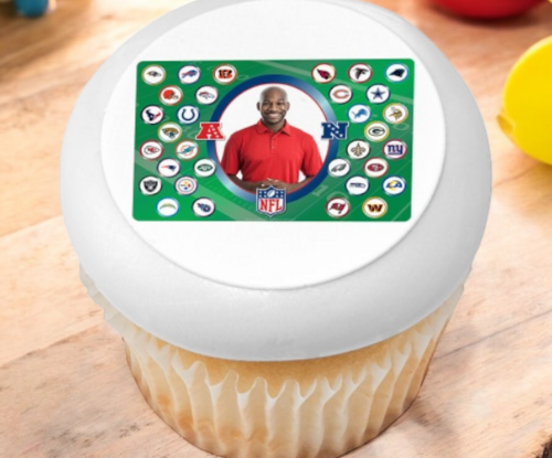 NFL Teams PhotoCake® Edible Image® Cupcake Frame (12 Cupcakes)