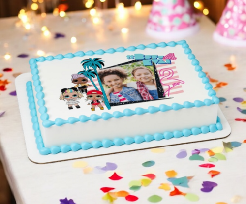 L.O.L. SURPRISE!™ #BFF's 4 Eva! PhotoCake® Edible Image® Frame