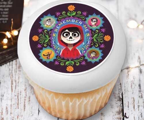 Disney and Pixar's Coco Remember Me PhotoCake® Edible Image® Cupcakes (12 Cupcakes)