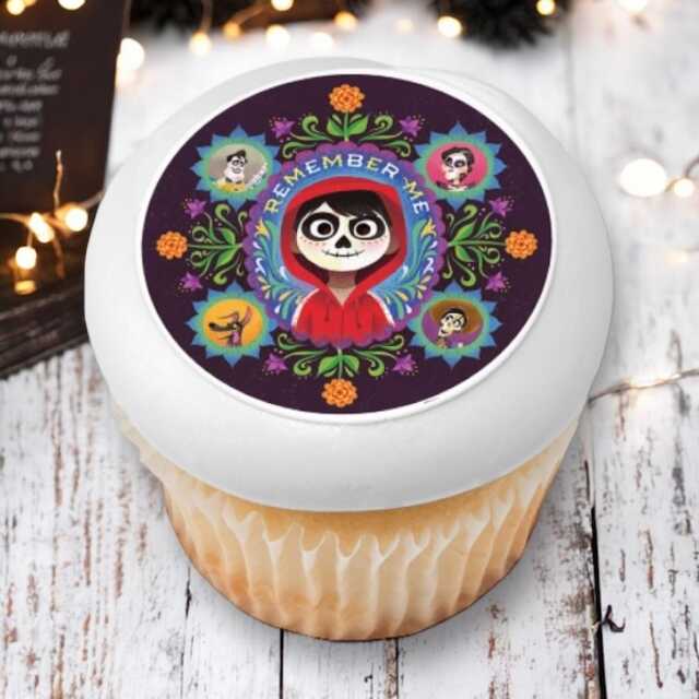 Disney and Pixar's Coco Remember Me PhotoCake® Edible Image® Cupcakes (12 Cupcakes)