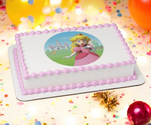 Super Mario™ Princess Peach PhotoCake® Edible Image®