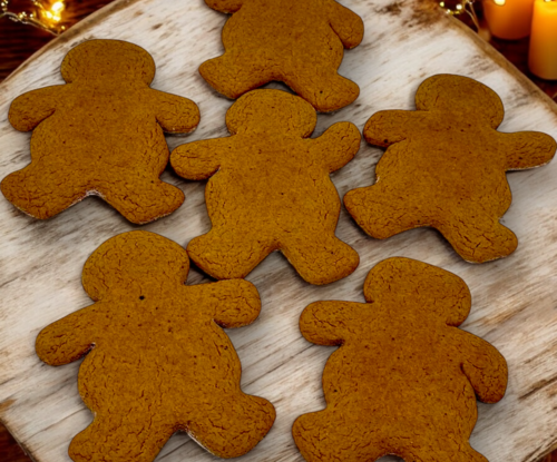 Gingerbread Cookie - Plain (Box of 6)