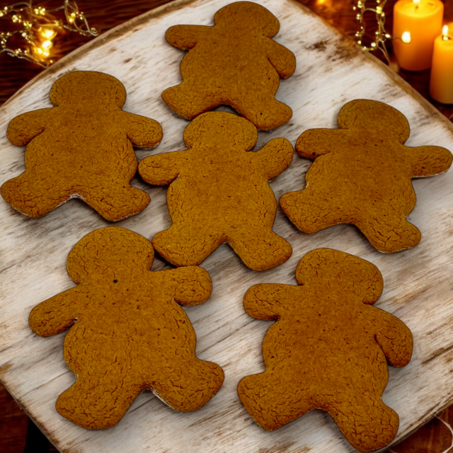 Gingerbread Cookie - Plain (Box of 6)