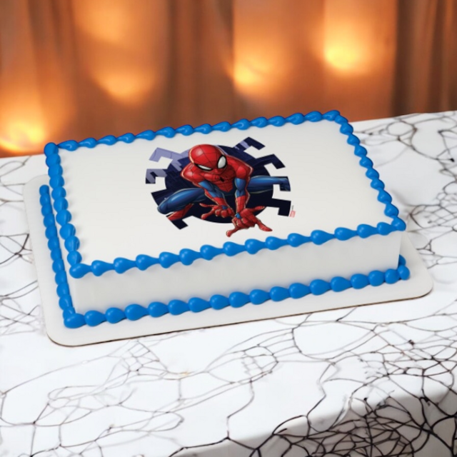 Marvel's Spider-Man™ Web PhotoCake® Edible Image®