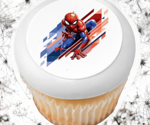 Marvel's Spider-Man™ Great Responsibility PhotoCake® Edible Image® Cupcakes (12 Cupcakes)