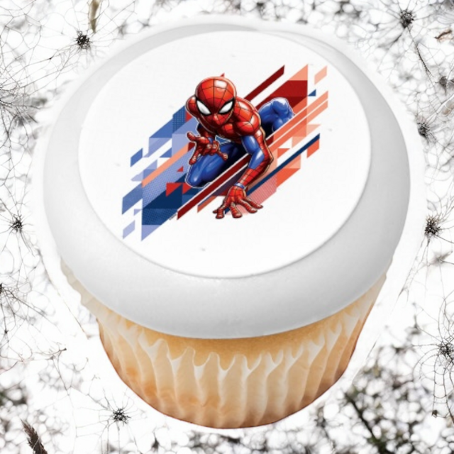 Marvel's Spider-Man™ Great Responsibility PhotoCake® Edible Image® Cupcakes (12 Cupcakes)