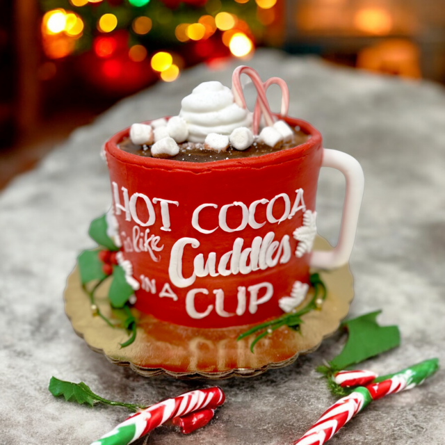 Hot Cocoa Christmas, Cake!