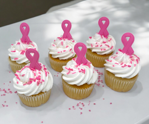 Pink Ribbon Cupcakes with a Cause