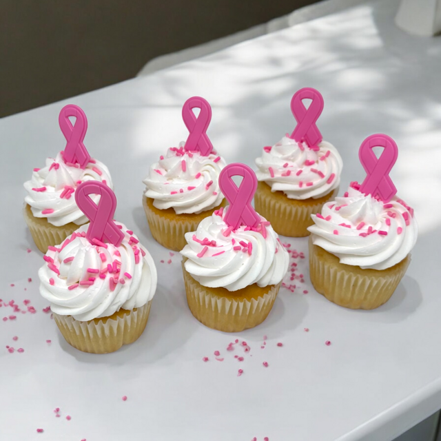 Pink Ribbon Cupcakes with a Cause