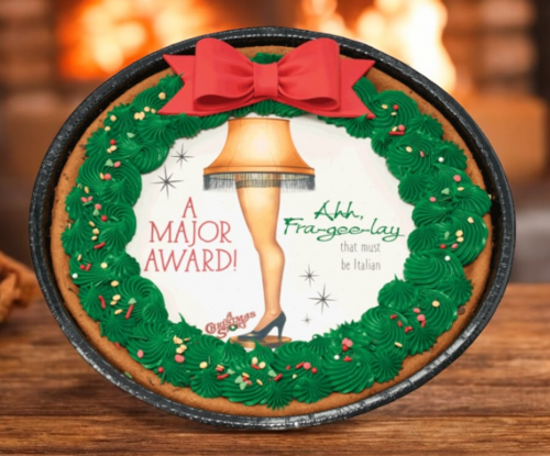 A Christmas Story Fra-gee-lay PhotoCake® Edible Image® Cookie Cake