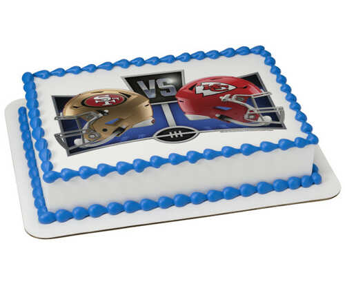 NFL Match-Up PhotoCake® Edible Image® Frame