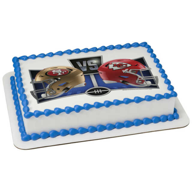 NFL Match-Up PhotoCake® Edible Image® Frame