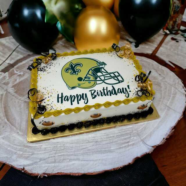 NFL SAINTS - Edible Image - PhotoCake®