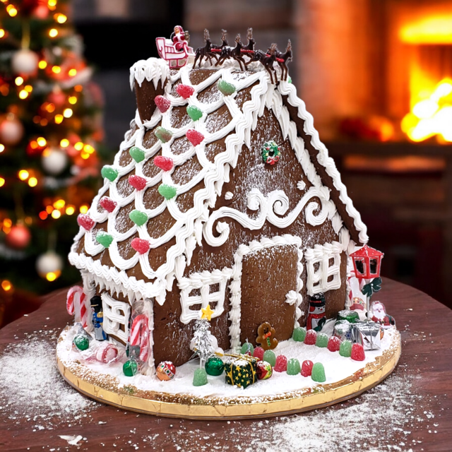 Custom Built Gingerbread House