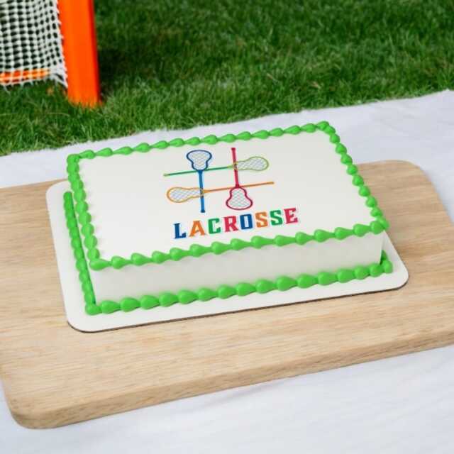 Lacrosse PhotoCake® Edible Image®