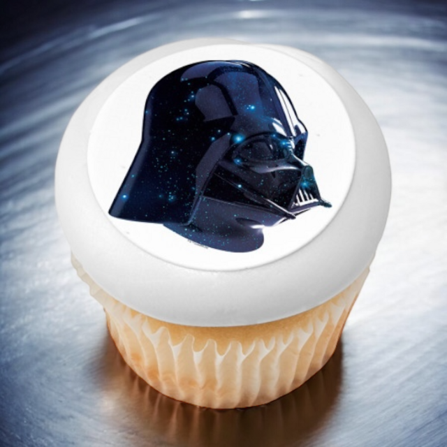 Disney - Star Wars™ Vader Galaxy PhotoCake® Edible Image® Cupcakes (12 Cupcakes) 