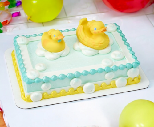 Duckies DecoSet® Kit Cake (Choose the Color Icing)