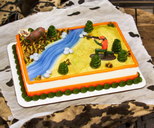 Deer Hunter Birthday Kit Cake