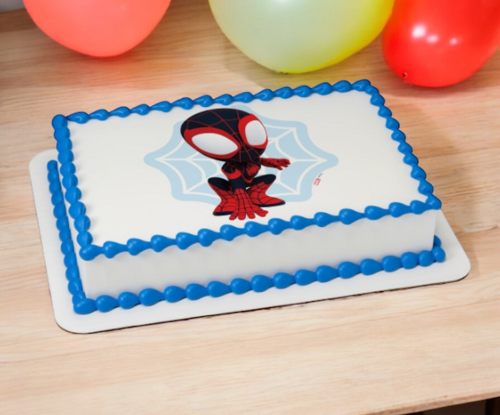 MARVEL Spidey and His Amazing Friends Spinn PhotoCake® Edible Image® Cake