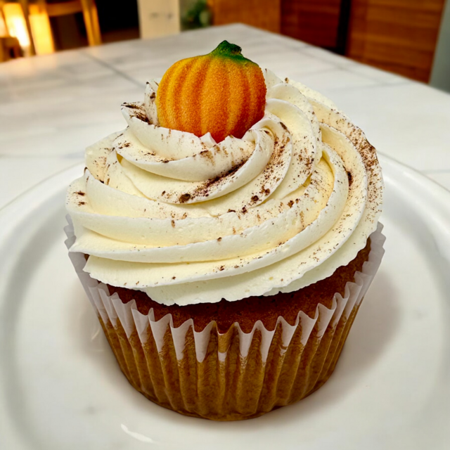 Pumpkin Spice Gourmet Cupcake