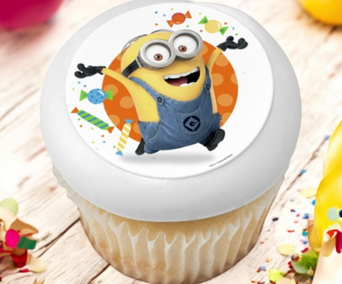 Despicable Me 3™ Let's Party PhotoCake® Edible Image® Cupcakes (12 Cupcakes)