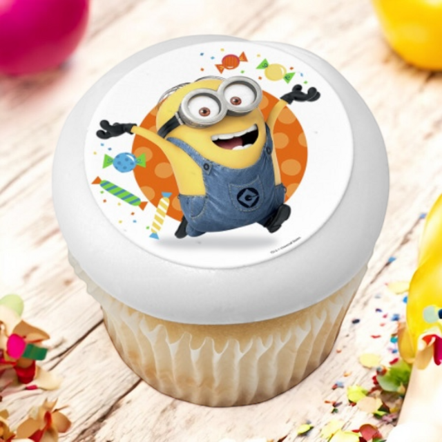 Despicable Me 3™ Let's Party PhotoCake® Edible Image® Cupcakes (12 Cupcakes)