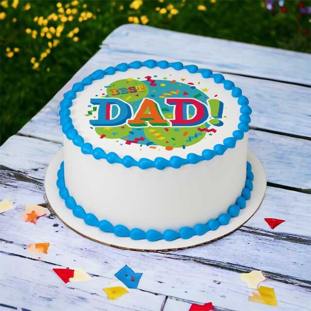 Best Dad Edible Image® Confetti