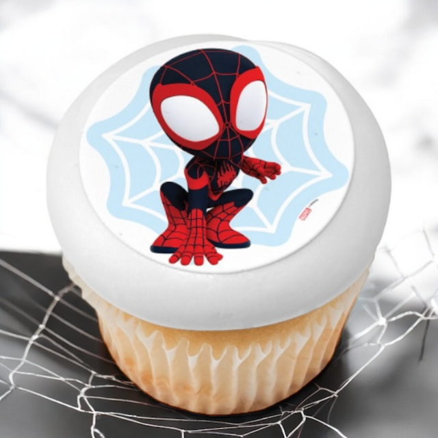 MARVEL Spidey and His Amazing Friends Spinn PhotoCake® Edible Image® Cupcakes (12 Cupcakes)