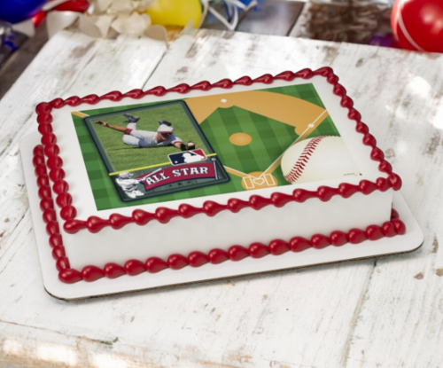 MVP Baseball MLB® All Star  PhotoCake® Edible Image® Frame