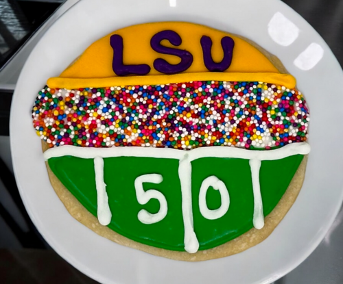 Tiger Stadium Decorated Cookie (12)