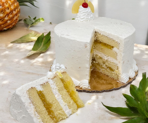 Fresh Pineapple Cake