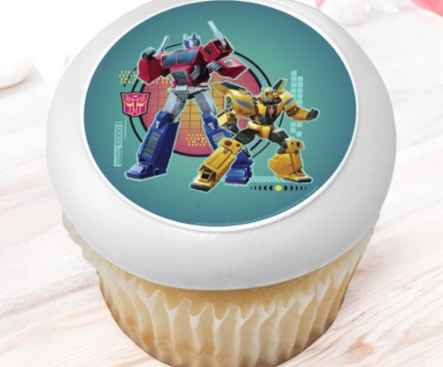 Transformers™ We Unite PhotoCake® Edible Image® Cupcakes (12 Cupcakes)