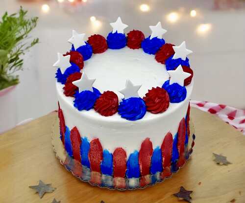 Stars and Stripes Cake