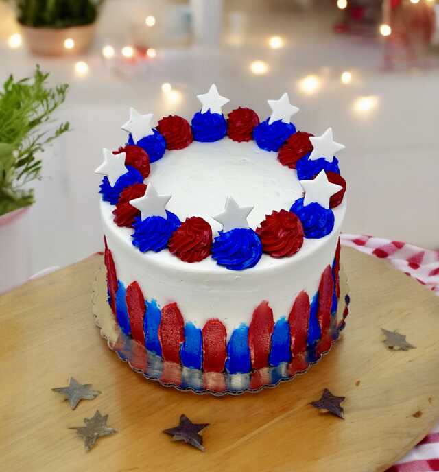 Stars and Stripes Cake